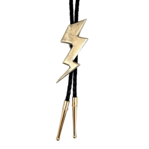 Lightening Bolt Bolo Tie